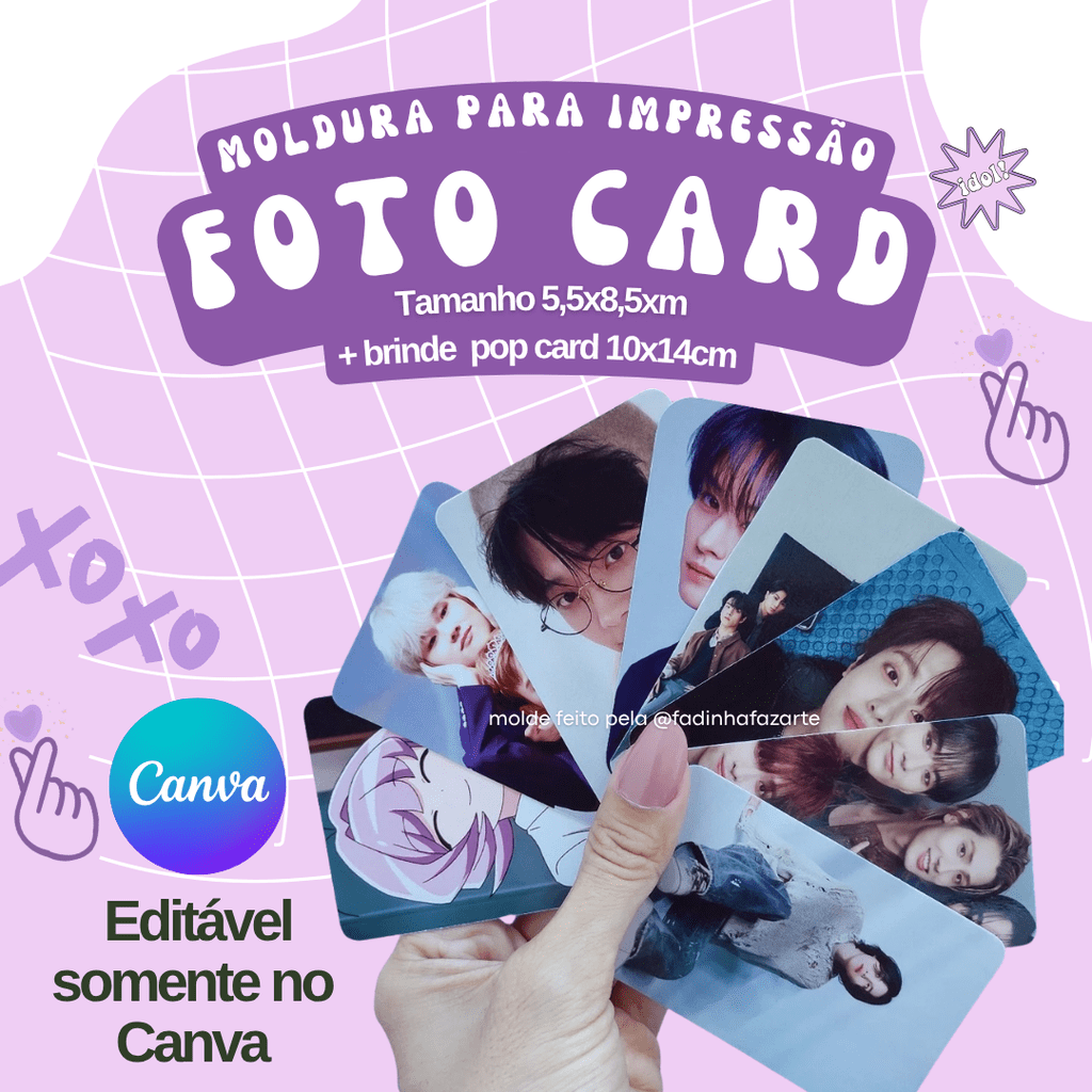 Moldura Fotocard