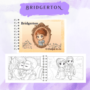 Livro para Colorir - Bridgerton