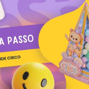 Caixinha Piramide - Circo