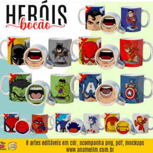 Herois Bocão Canecas