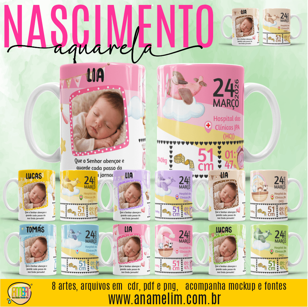 Nascimento Em Aquarela