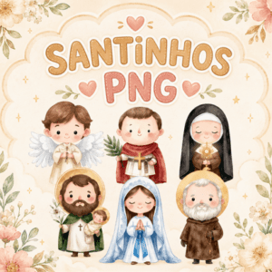 Kit Digital - Santinhos Catolicos