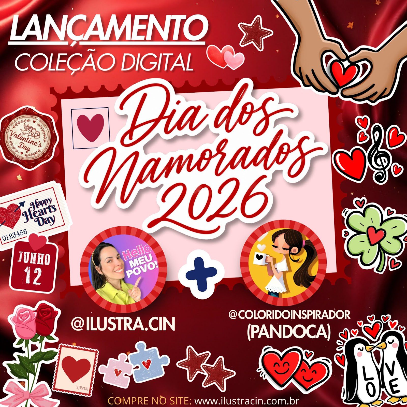Super Coleção Digital - Dia Dos Namorados 2026