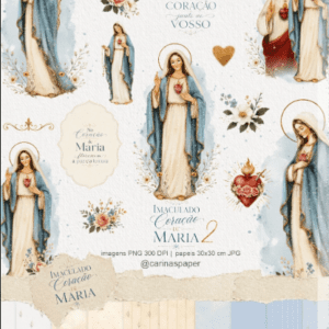 Kit Digital - Imaculado Coração de Maria