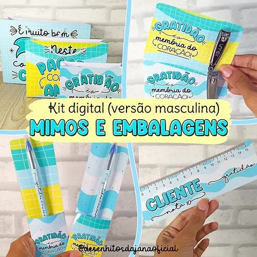 Kit Mimos Para Clientes -Masculino