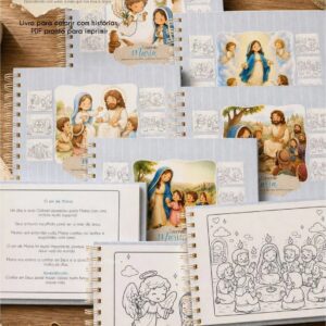 Livro de Colorir - Colorindo Maria