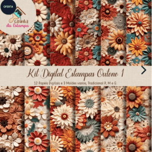 Kit Estampas Digitais Outono - 1