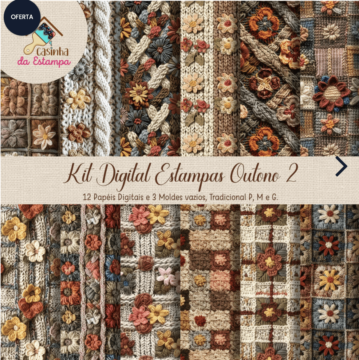 Kit Estampas Digitais Outono - 2