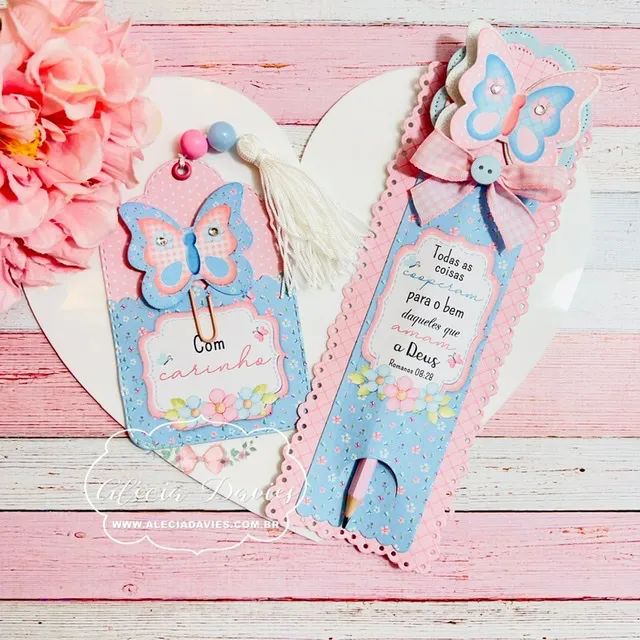 Porta lápis e clips minhas orações
