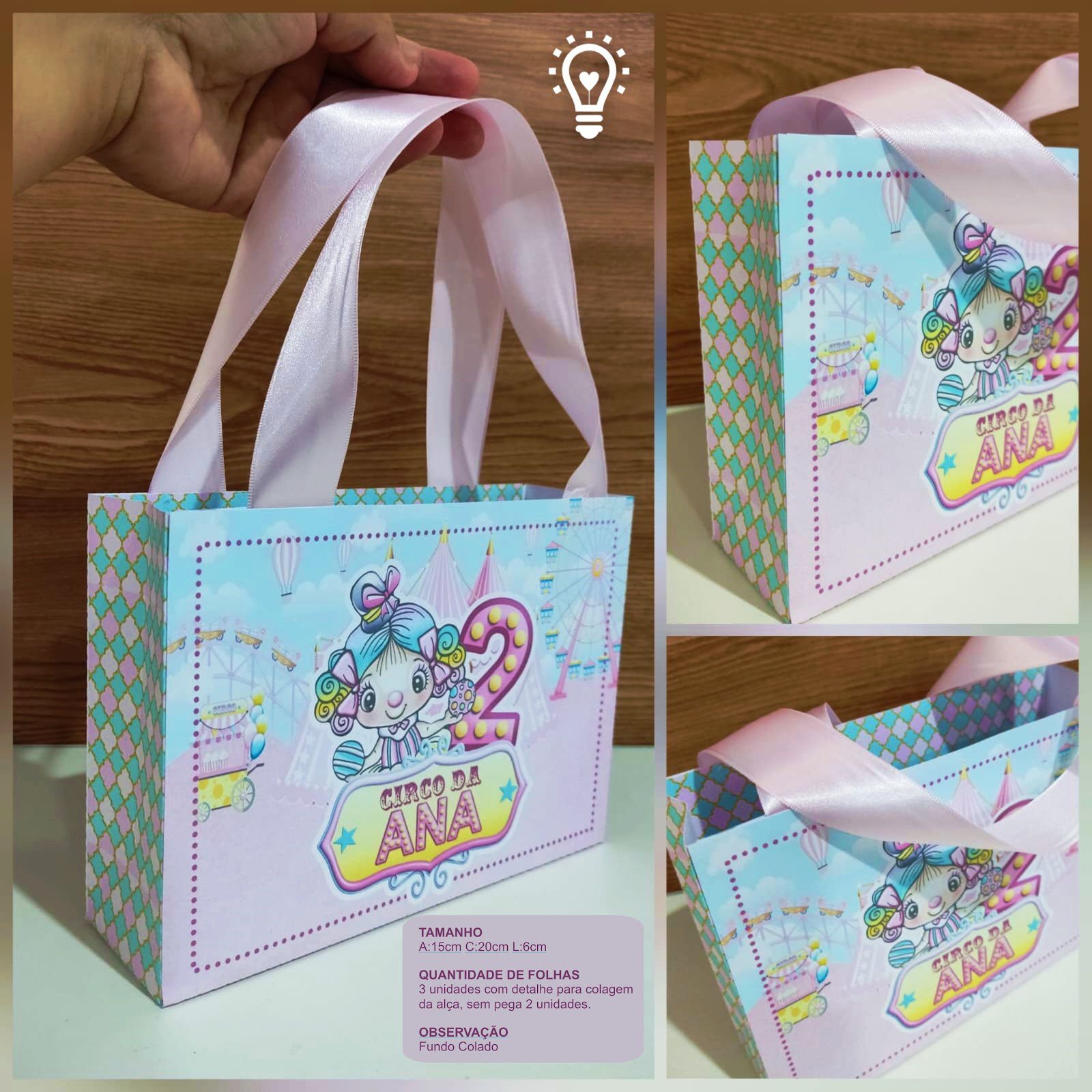 #21 -Arquivos de Corte - Sacolas