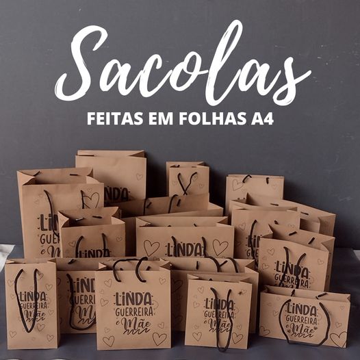 #6 -Arquivos de Corte - Sacolas