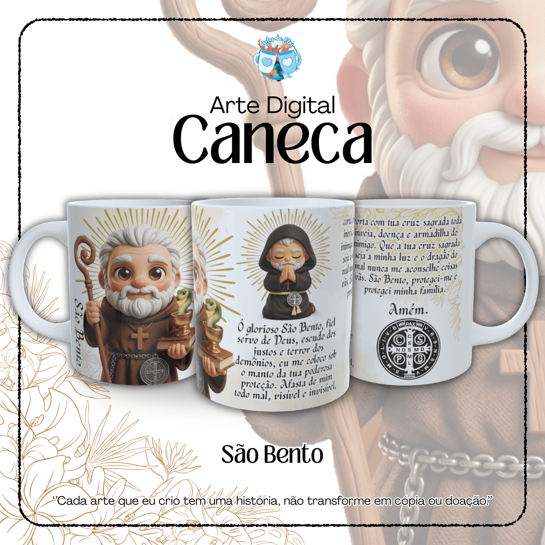 Arte Caneca - São Bento
