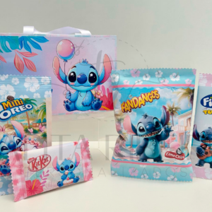 Sacolinha e Embalagens doces - Stitch