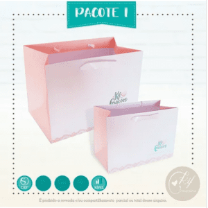 #42 -Arquivos de Corte - Sacolas