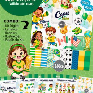 Combo Ilustração - Copa 2026