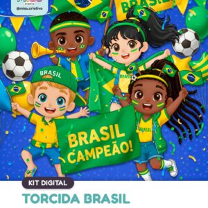 Torcida Brasil (+60 PNGs Exclusivos)