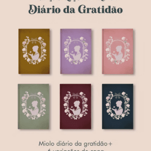 Diário da Gratidão Coleção Laços & Rosas Costura
