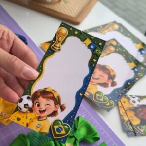 Cards Para laços - Copa do Mundo