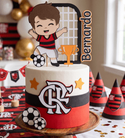 Topo De Bolo - Flamengo Menino