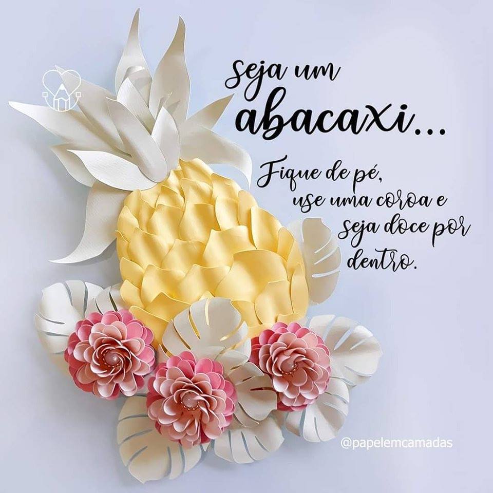 Topo de Bolo - Abacaxi #2
