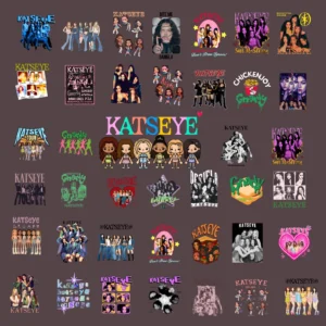 Pacote de PNGs da turnê Beautiful Chaos do Katseye