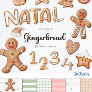 Kit Digital Kit Gingerbread