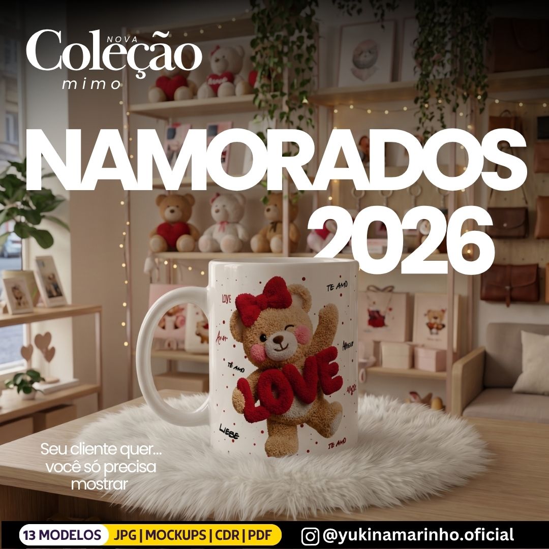 Coleção Mimos - Pack Namorados