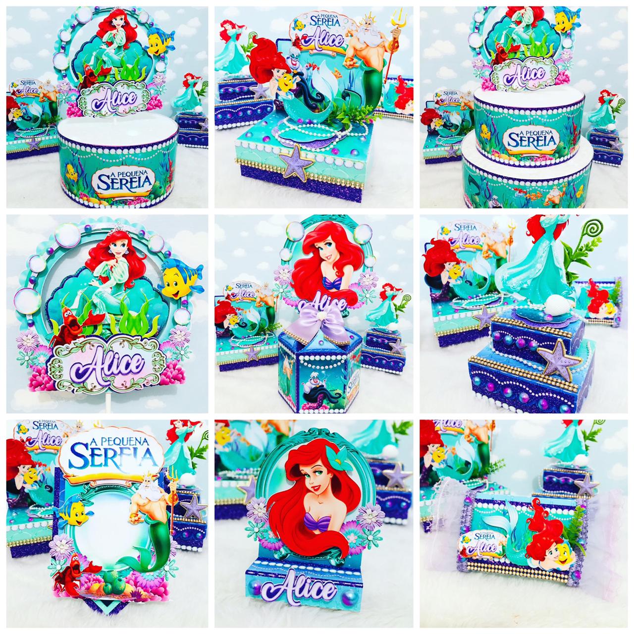12 - Festa A Pequena Sereia Ariel