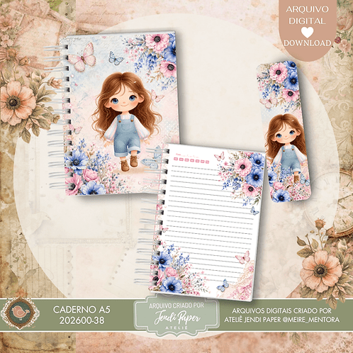 Arquivo Menina Floral