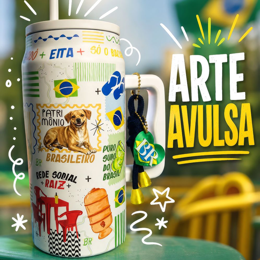 Arte Avulsa - Copo E Caneca Brasilidades