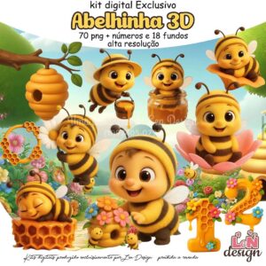 Abelhinha 3d