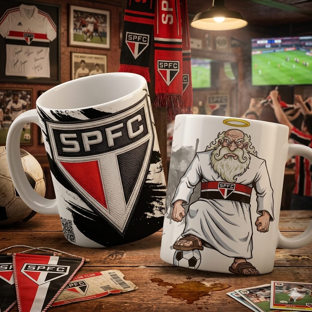 Coleção Canecas - Times de Futebol 2026
