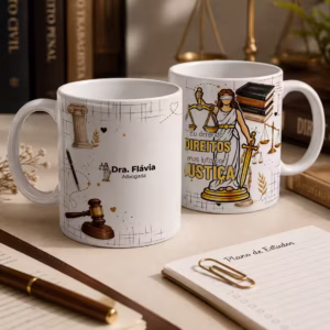 Arte a Vulso - Caneca Advogada