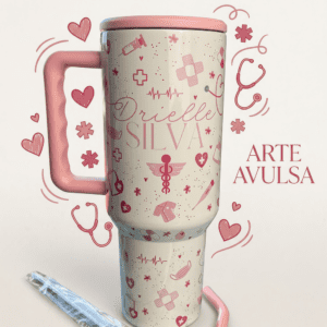 Arte Avulsa - Copo E Caneca Enfermagem