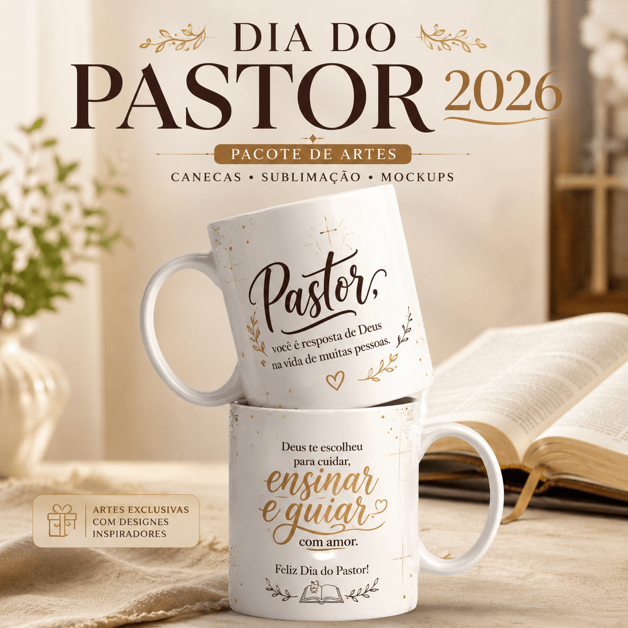 Pack Caneca Pastor
