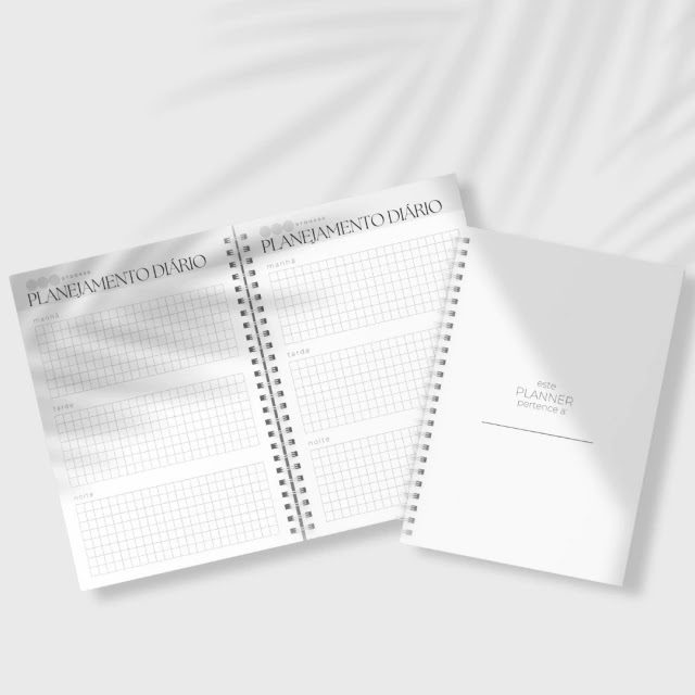 Planner Diário - Permanente Neutro