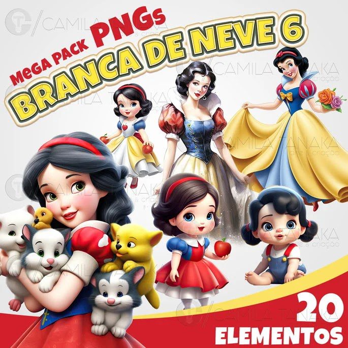 Princesas Branca Neve 6