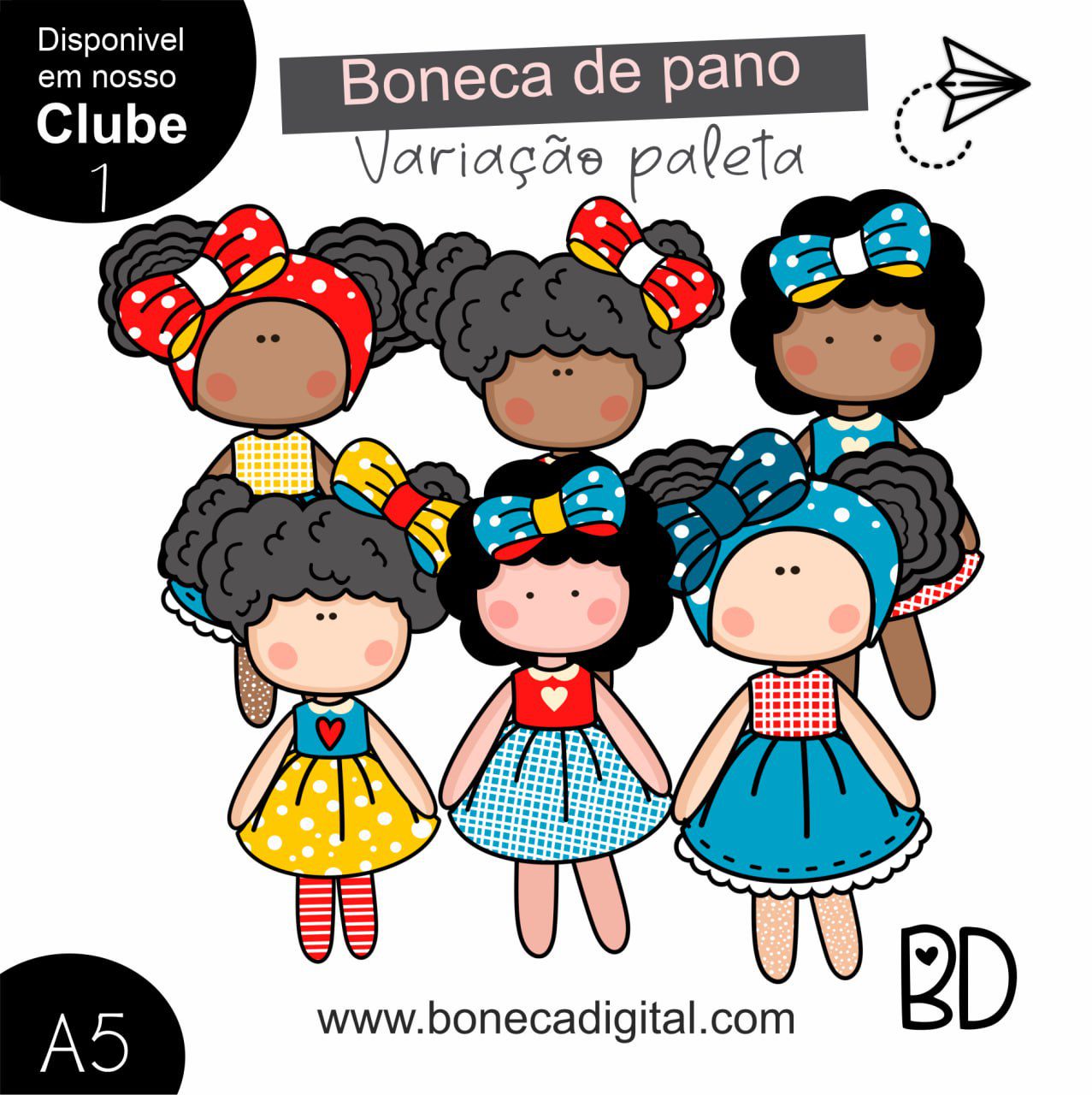 Variação Paleta Bonecas