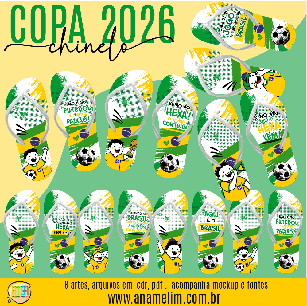 Chinelo Copa 2026