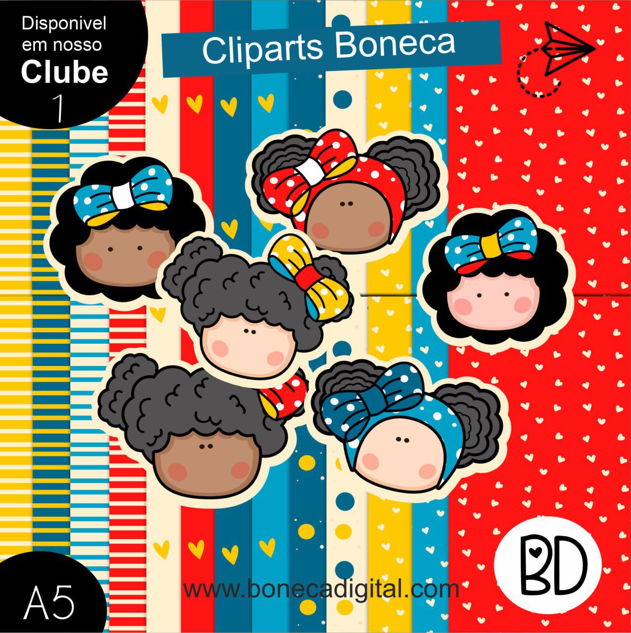 Cliparts Boneca Pano