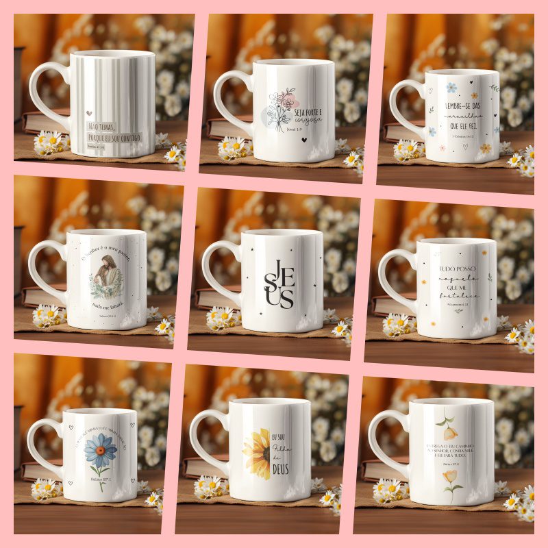 Kit De Fe - Canecas