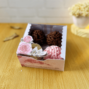 Caixa Versátil - 4 brigadeiros