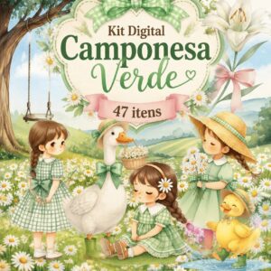 Kit Digital -  Camponesa Verde