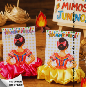 Card xuxinha festa caipira