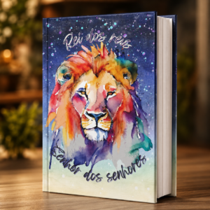 Capa Biblia - Leão Galaxia