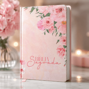 Capa Biblia - Sagrada Floral