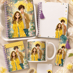 Combo Caderno Dorama