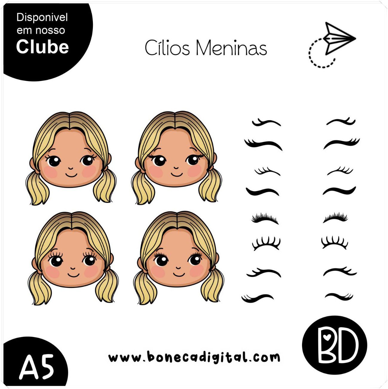 Cilios Meninas