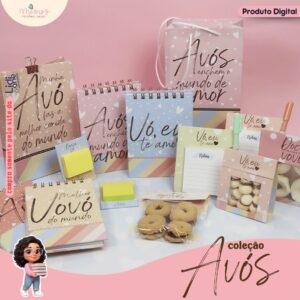 Coleção Encadernação e Mimos - Amor de Vó