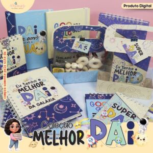 Coleção Encadernação e Mimos - Melhor Pai